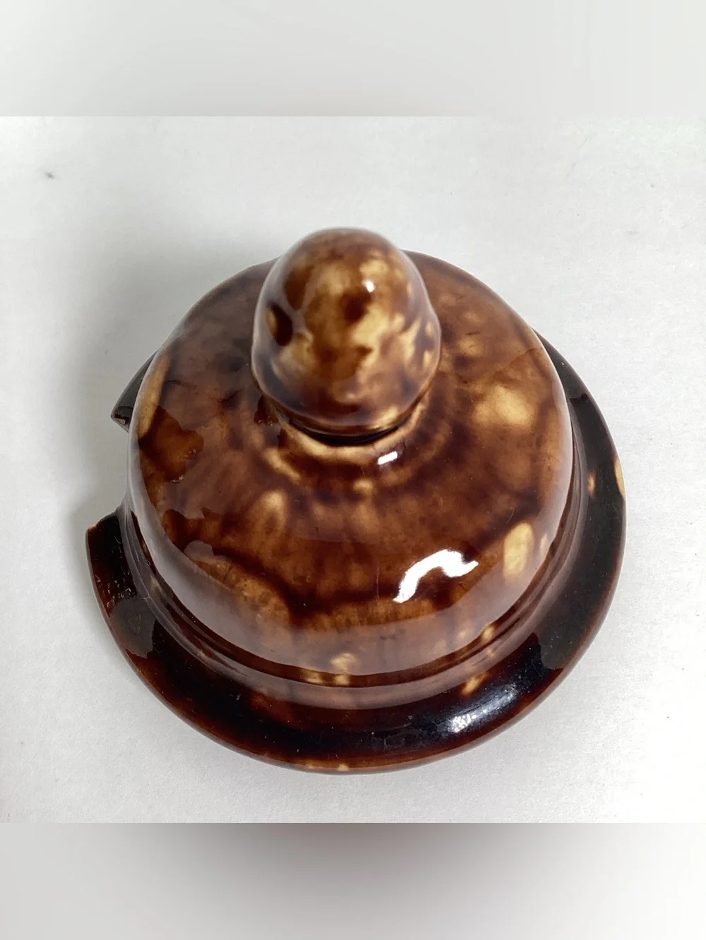 Antique Bennington Rockingham Rebekah At The Well Teapot PROFESSIONALLY REPAIR